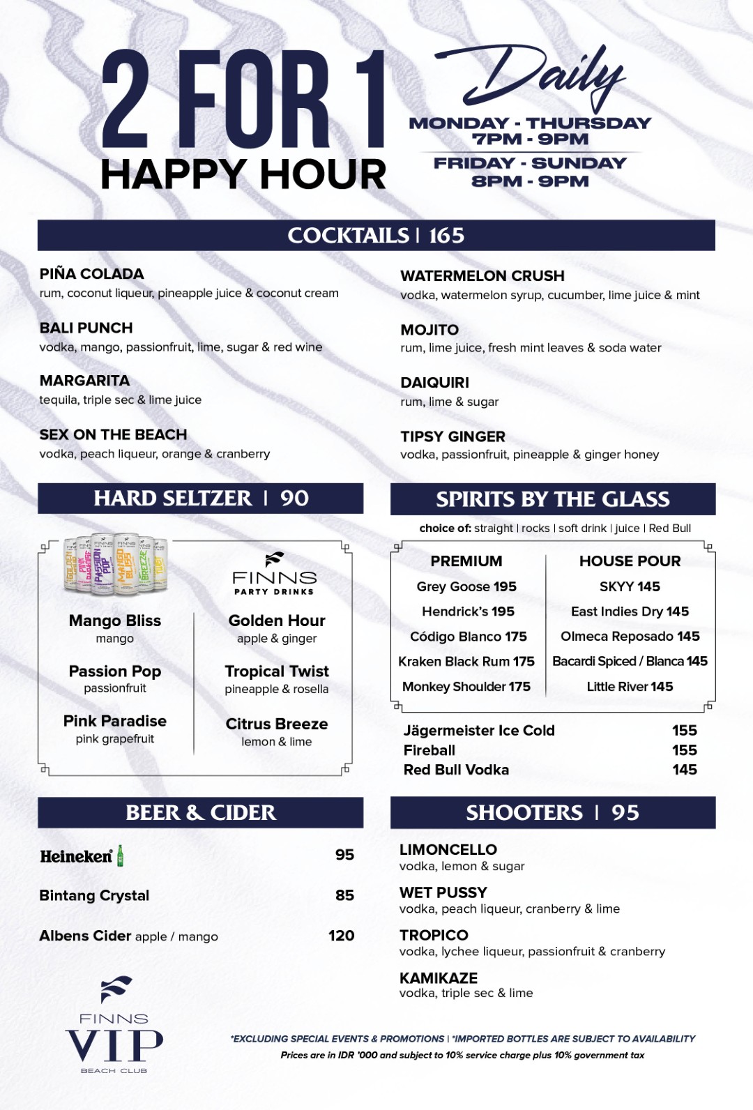 2025 7 VIP HH Menus STORY